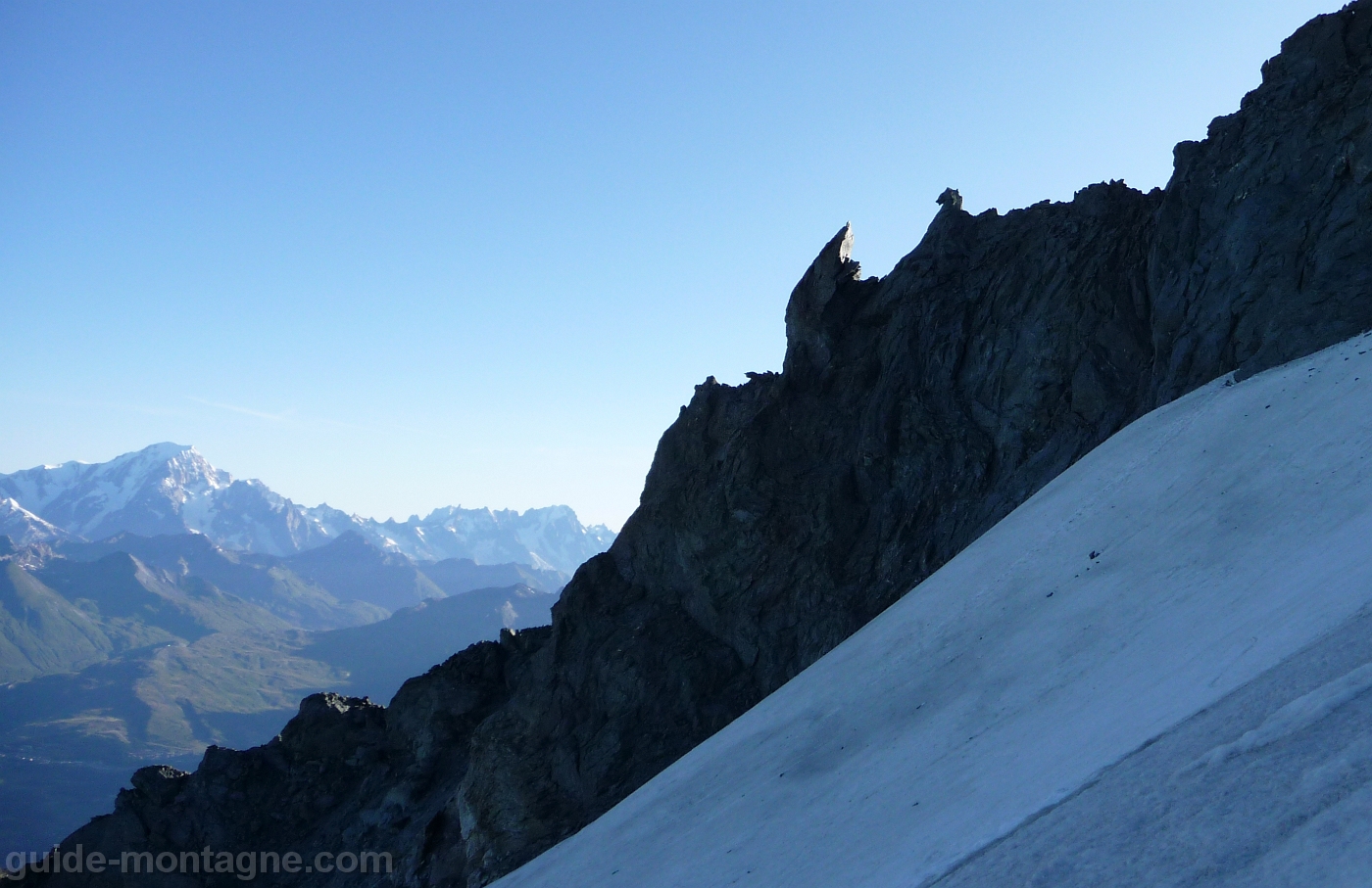 Arete nord du Mont Pourri 02